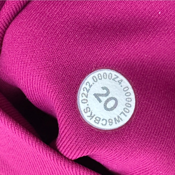 EUC Lululemon Swift Speed High-Rise Crop 21" Size 20 LW6CBKS Magenta Purple - Picture 12 of 16